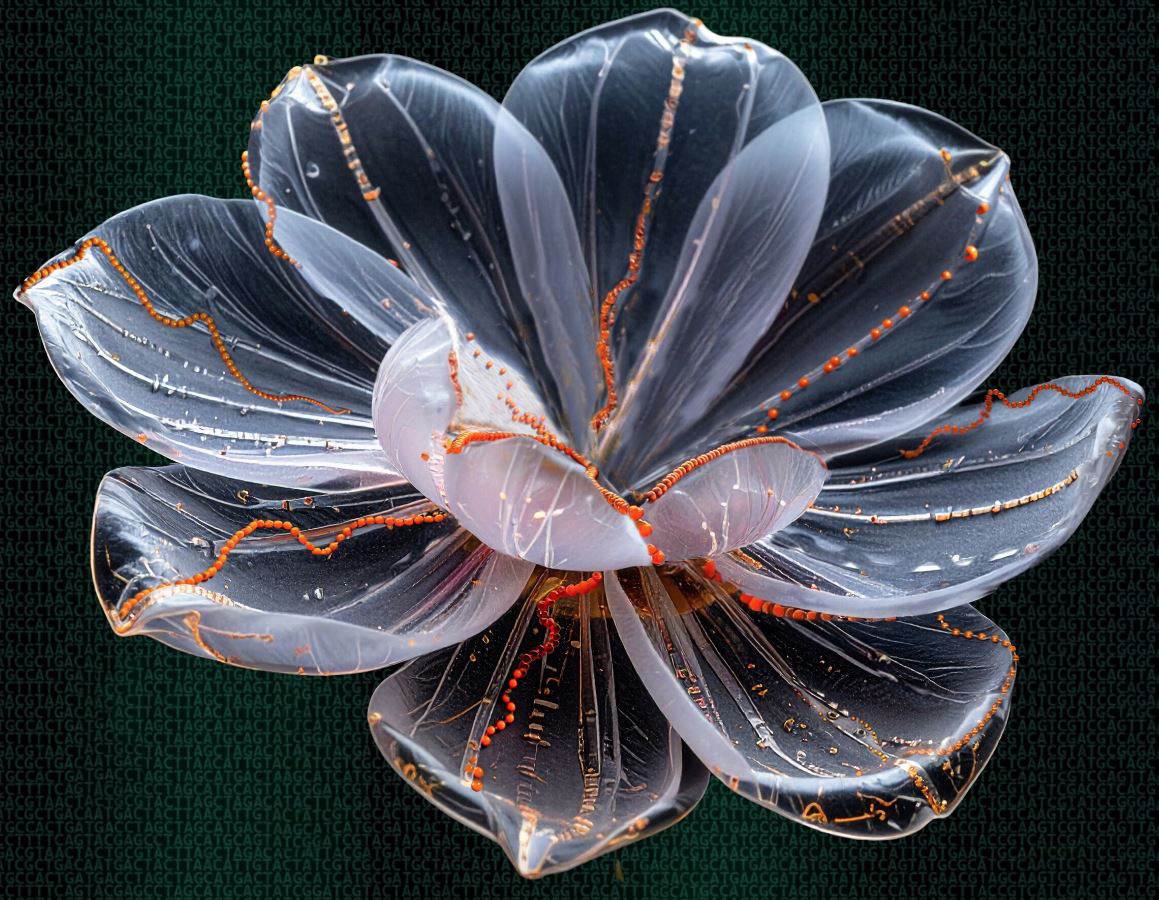 Biological structures of petals